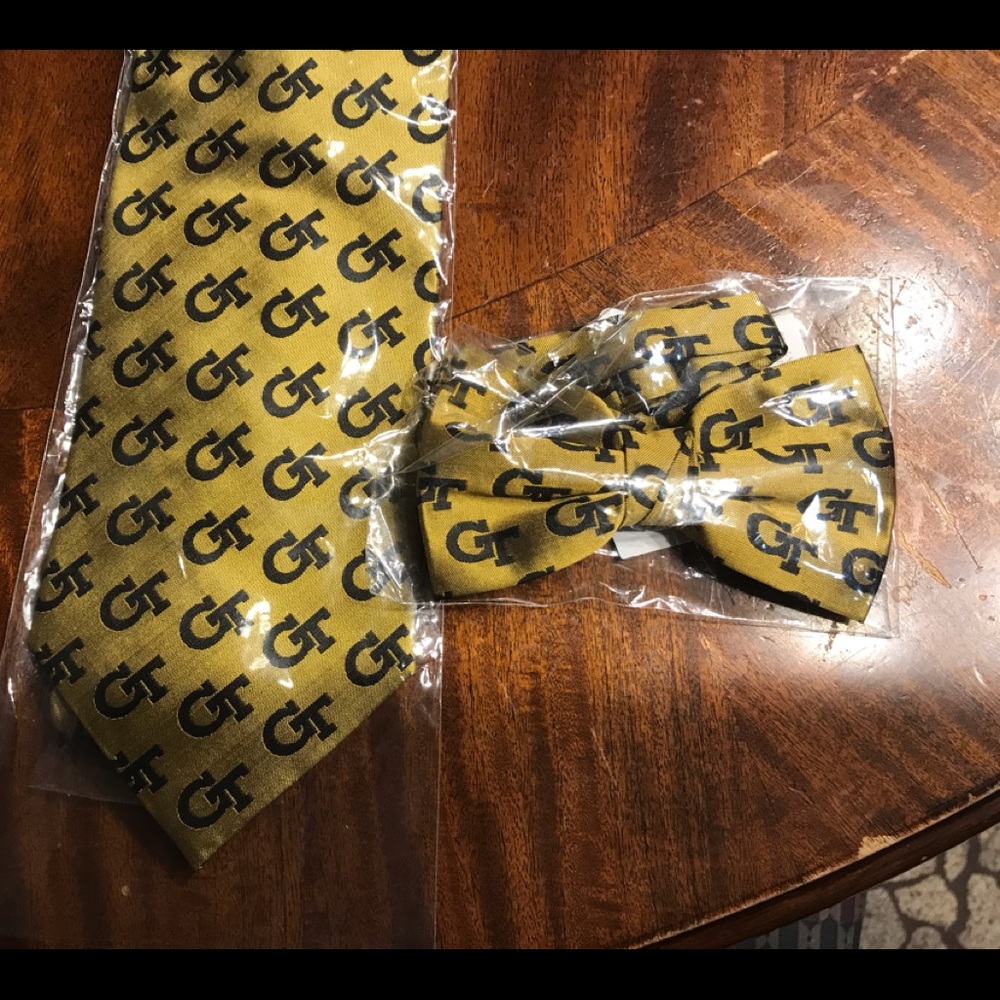 COPY - Georgia Tech necktie only new 100% silk